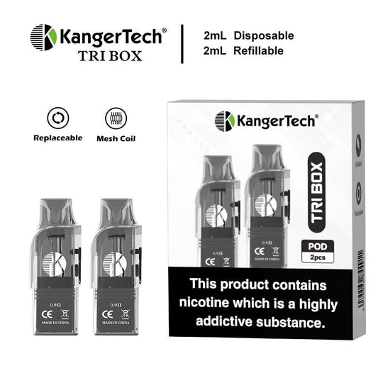 KangerTech Tri Box Cartridges 10 pack