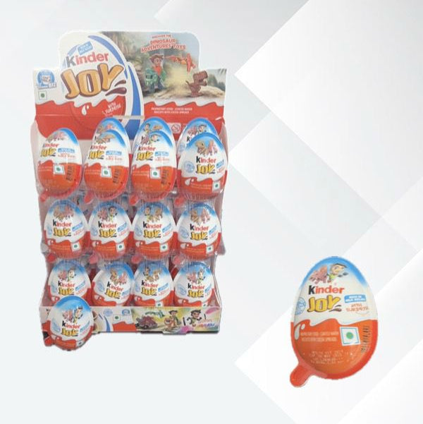 Kinder Joy Chocolate Eggs Dinosaur Adventure 1X24