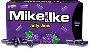 Mike and Ike Jolly Joes Grape 1X12 Theatre Boxes 10g