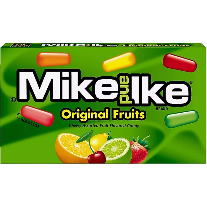 Mike and Ike Original Fruits 1X12 Theatre Boxes 10g