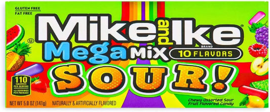 Mike and Ike Sour Theatre Boxes 120g 1X12