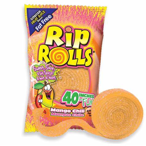 Rip Rolls Mango Chilli 1X24 39g