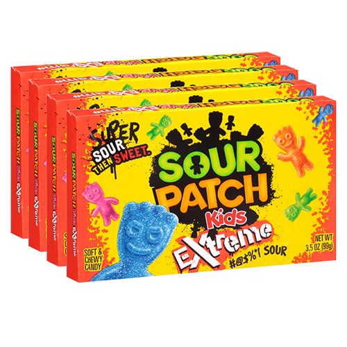 Sour Patch Kids Extreme 1X12 Theatre Boxes 99g