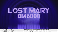 Lost Mary BM6000 Prefilled Pods 1X5 Compliant